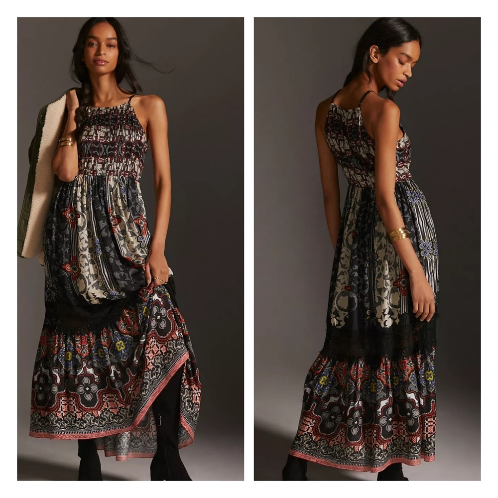Anthropologie Bhanuni by Jyoti Tiered Maxi Dress - Picture 2 of 8